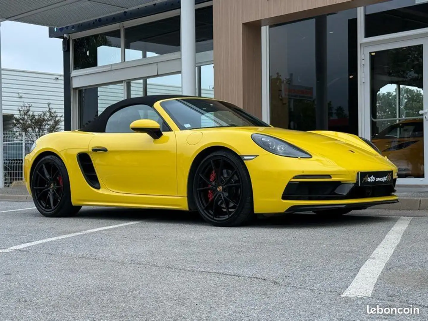 Porsche 718 BOXSTER GTS 2.5 365 ch Geel - 2