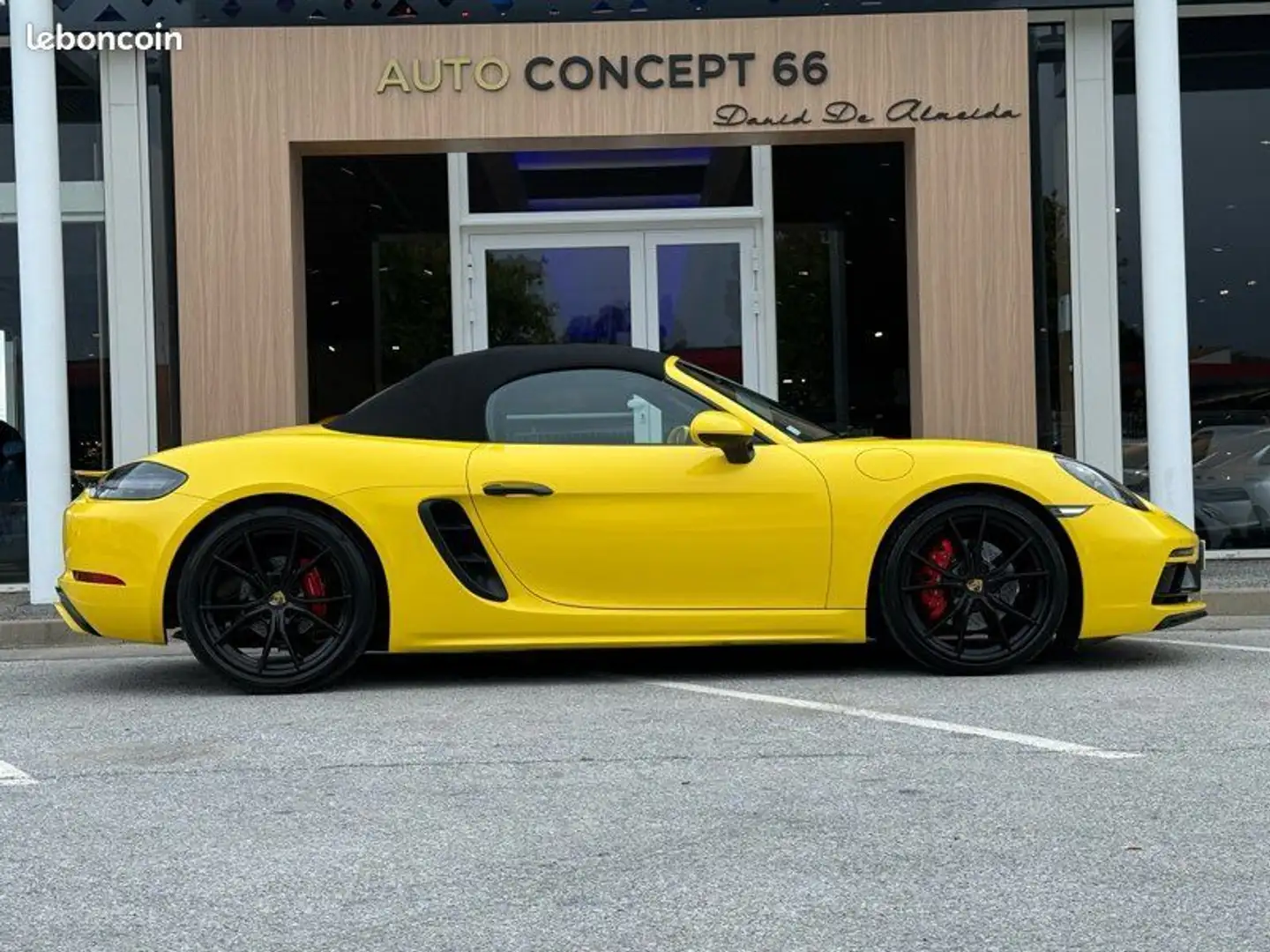Porsche 718 BOXSTER GTS 2.5 365 ch Geel - 1