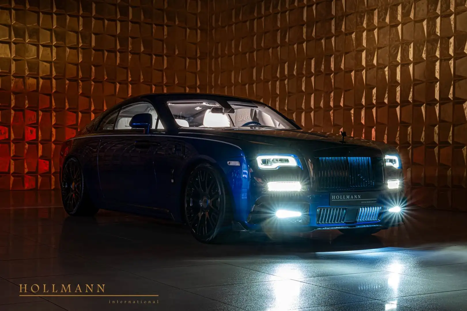 Rolls-Royce Wraith BY MANSORY Modrá - 2