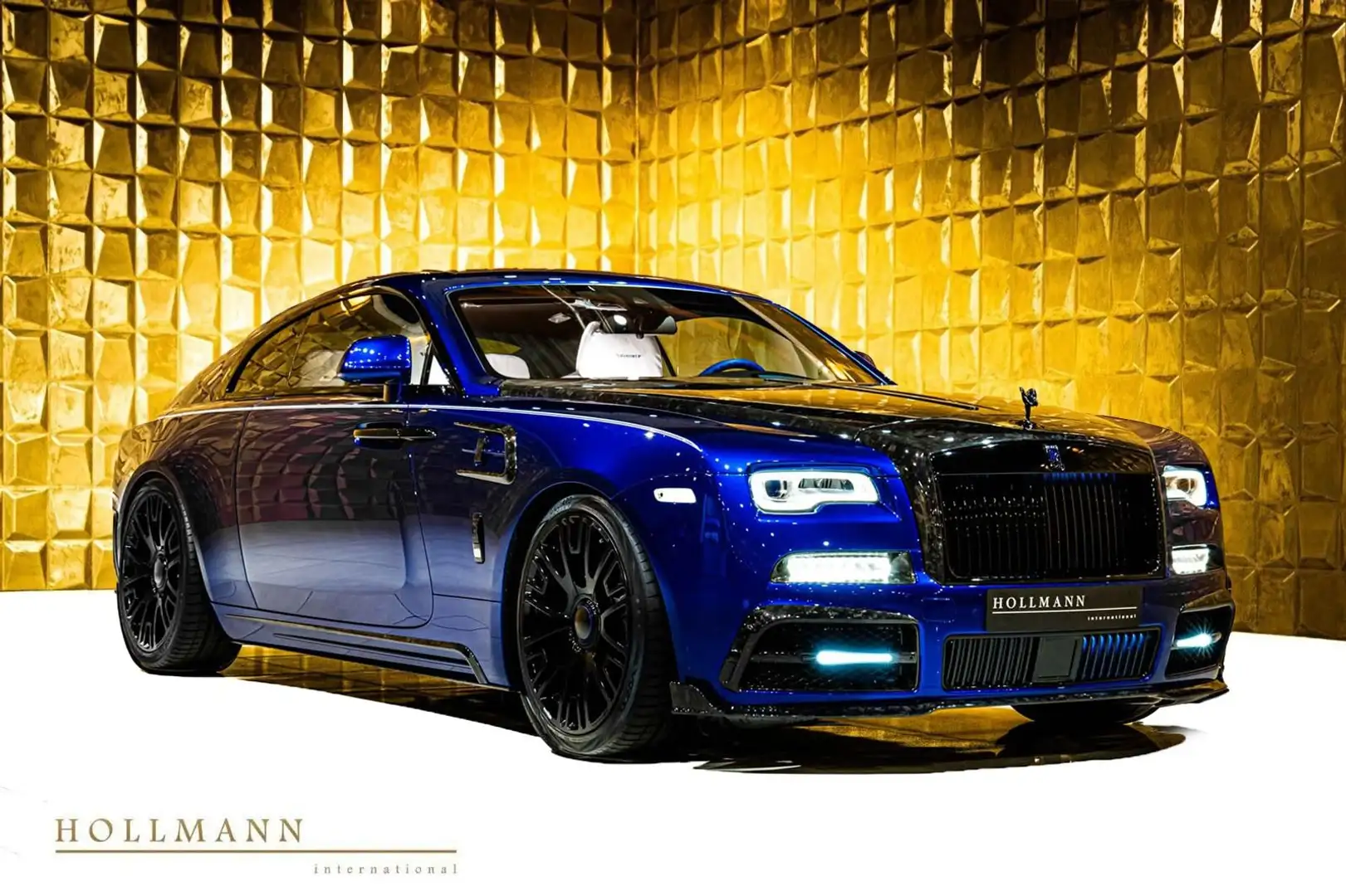 Rolls-Royce Wraith BY MANSORY Blau - 1