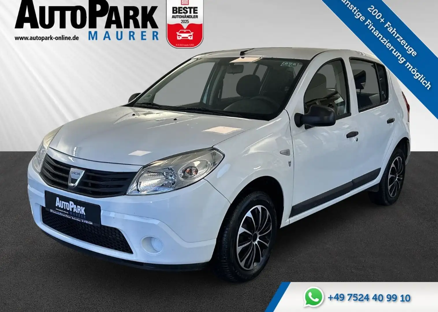 Dacia Sandero Eco Weiß - 1