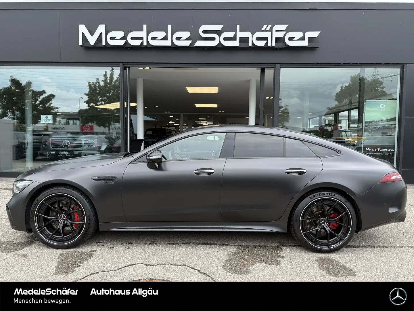 Mercedes-Benz AMG GT AMG GT 53 4M+ Night V8Style Magno HuD PerfAGA 21 Gris - 2