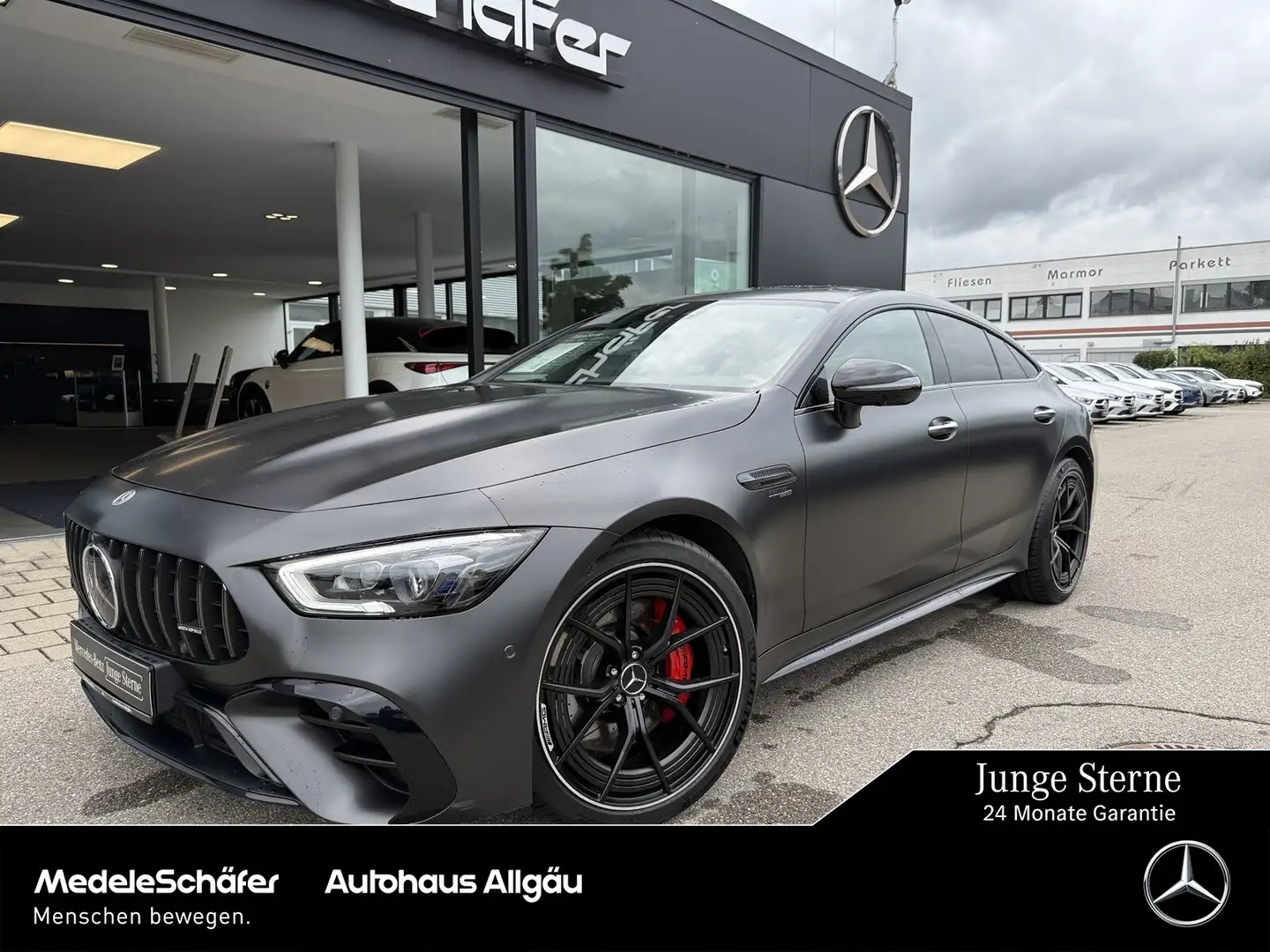 Mercedes-Benz AMG GT AMG GT 53 4M+ Night V8Style Magno HuD PerfAGA 21 Gris - 1