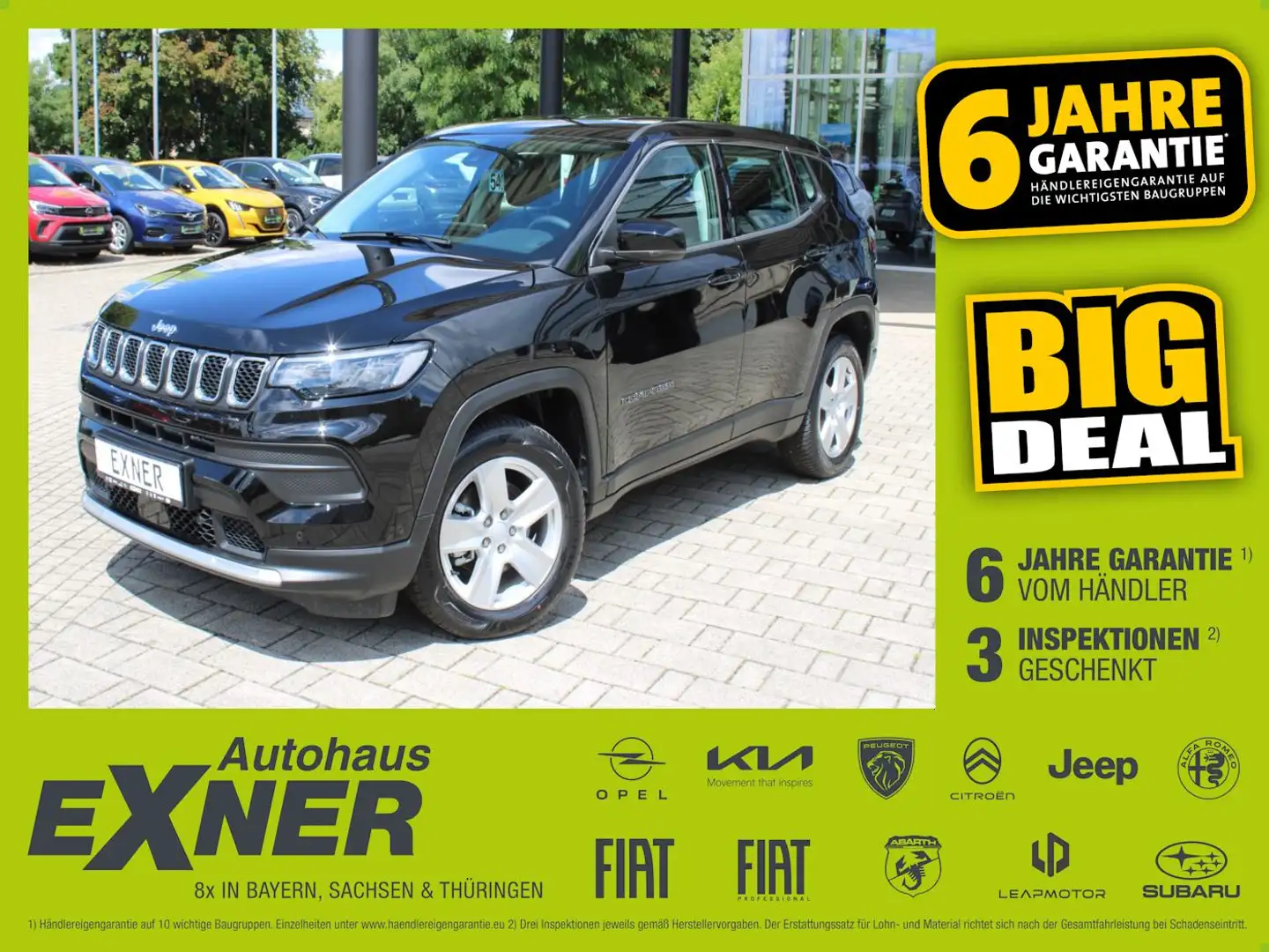 Jeep Compass Altitude Sitzheizung, Rückfahrkamera Negro - 1