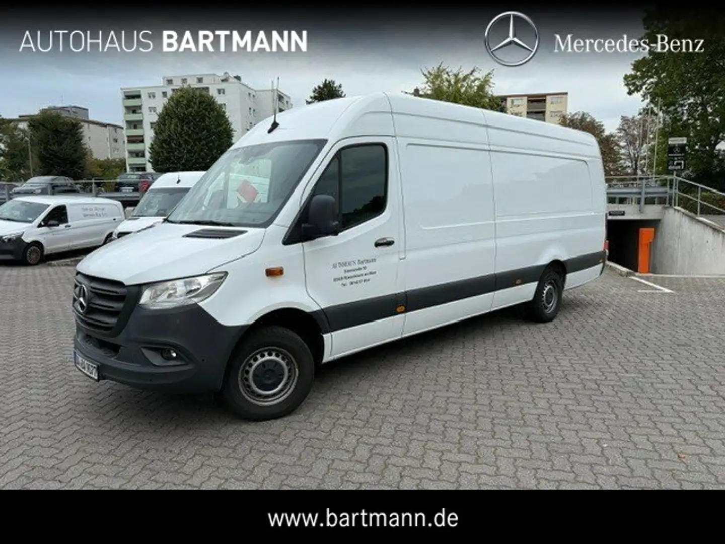 Mercedes-Benz Sprinter Sprinter 317 L4H2 extralang/Navi/Klima/NSW Weiß - 1