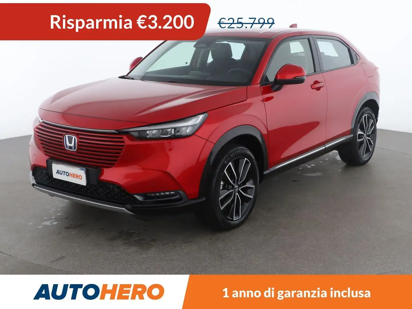 Honda HR-V 1.5 i-MMD Hybrid Advance FHEV Rosso - 1