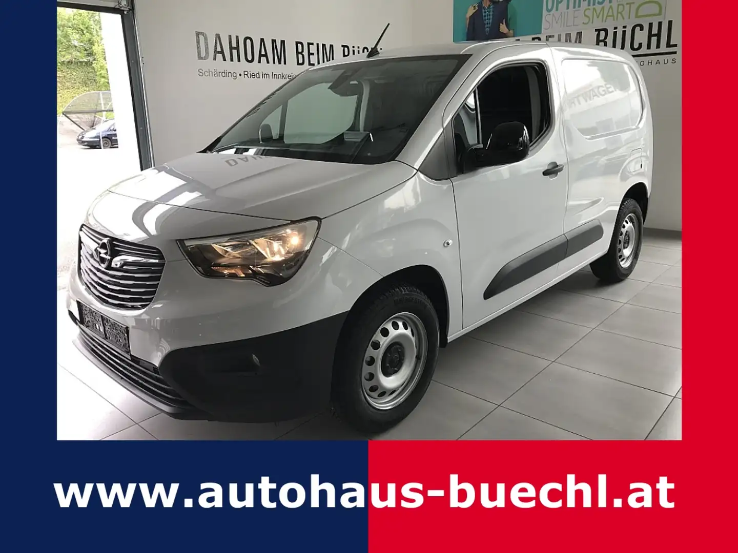 Opel Combo Combo Kasten BHDi 130 M erh.Nutzlast Kamera, AH... Weiß - 1