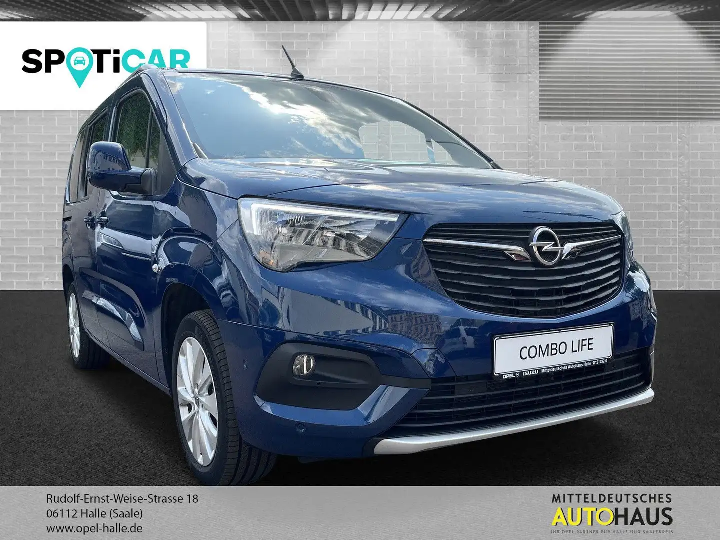 Opel Combo Life Innovation*Navi*Kamera*Head-Up Disp Modrá - 1