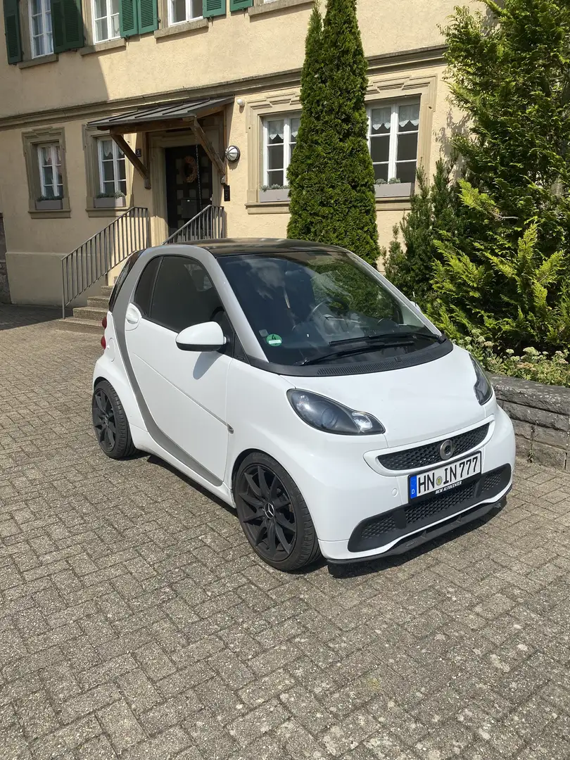smart forTwo Brabus-getunter Smart coupe white (Einzelstück) - 1