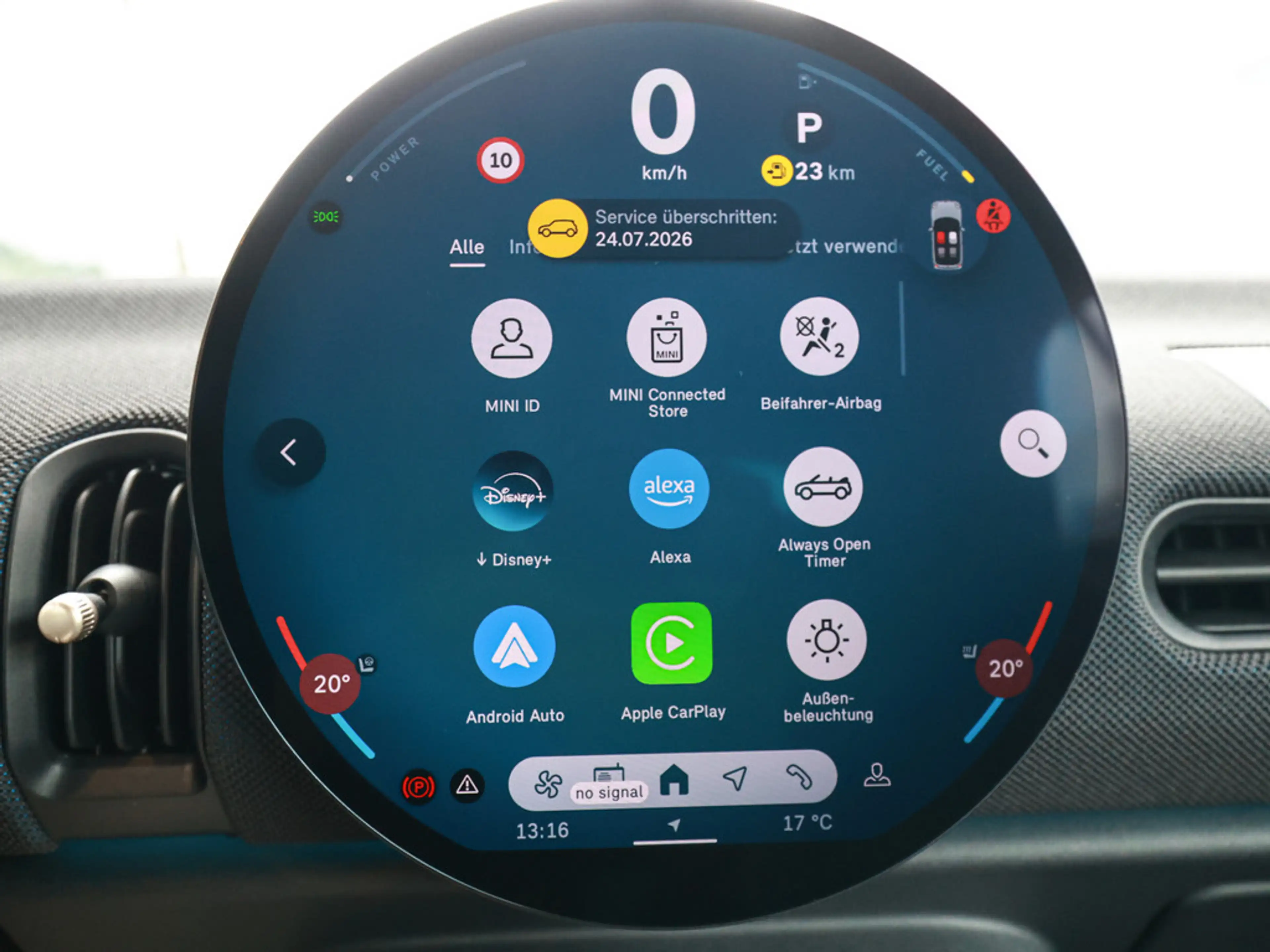 MINI Cooper C Cabrio Classic Trim HUD LED NAVI H/K — photo 13