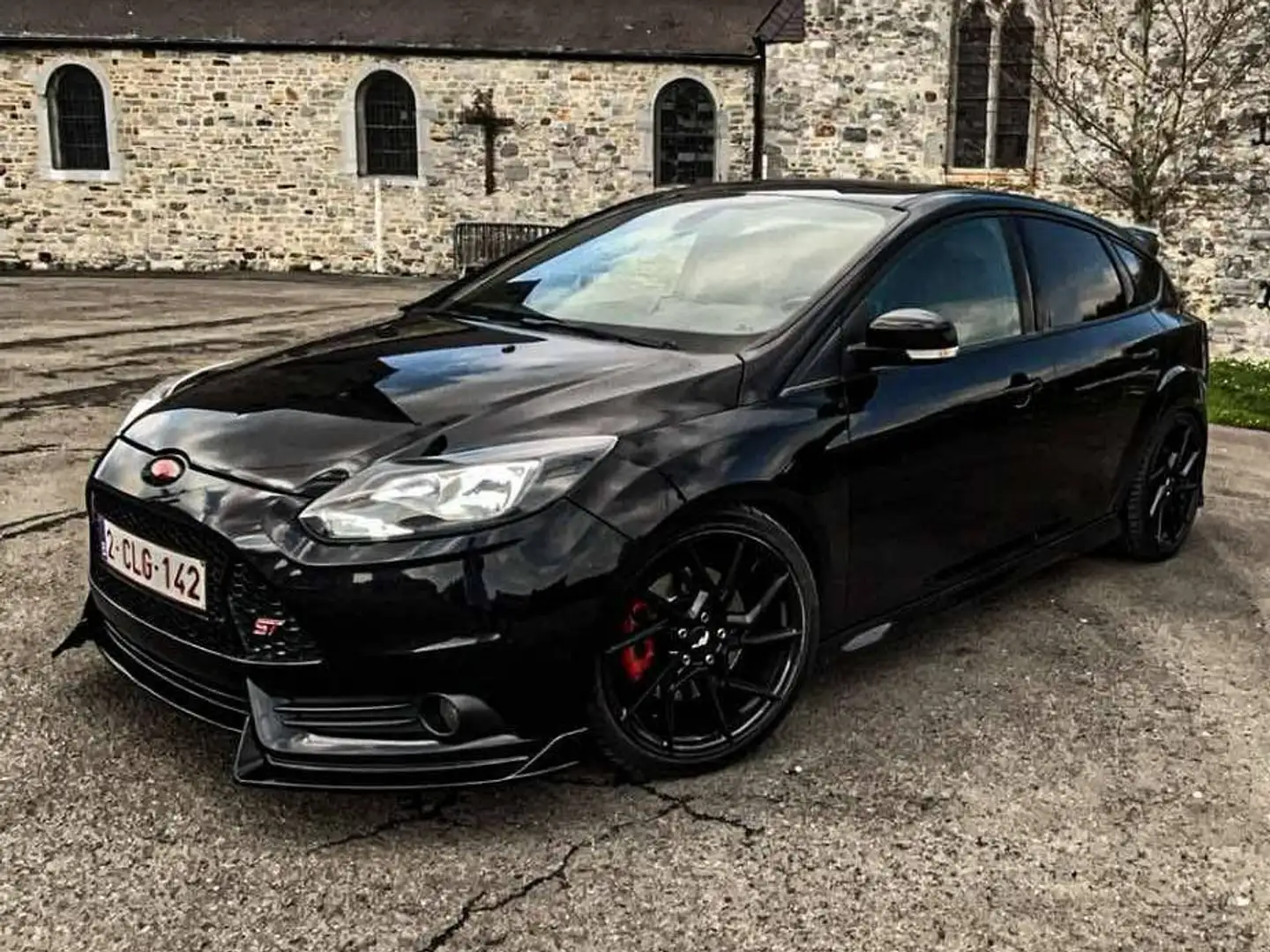 Ford Focus Focus ST 2.0 EcoBoost mk3 Zwart - 1