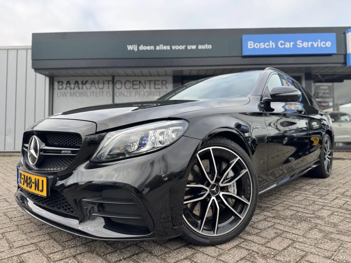 Mercedes-Benz C 43 AMG Estate 4M Premium Plus Pack | Pano | HUD | Burmest Negru - 2