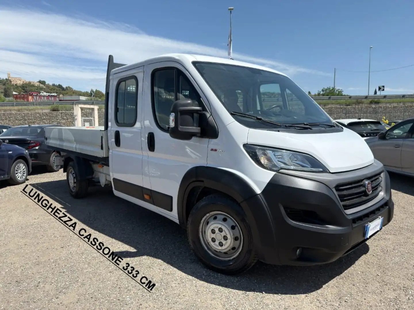 Fiat Ducato 35 2.3 MJT 140CV PL XL Cassone Doppia Cabina 7 Pos Bianco - 2