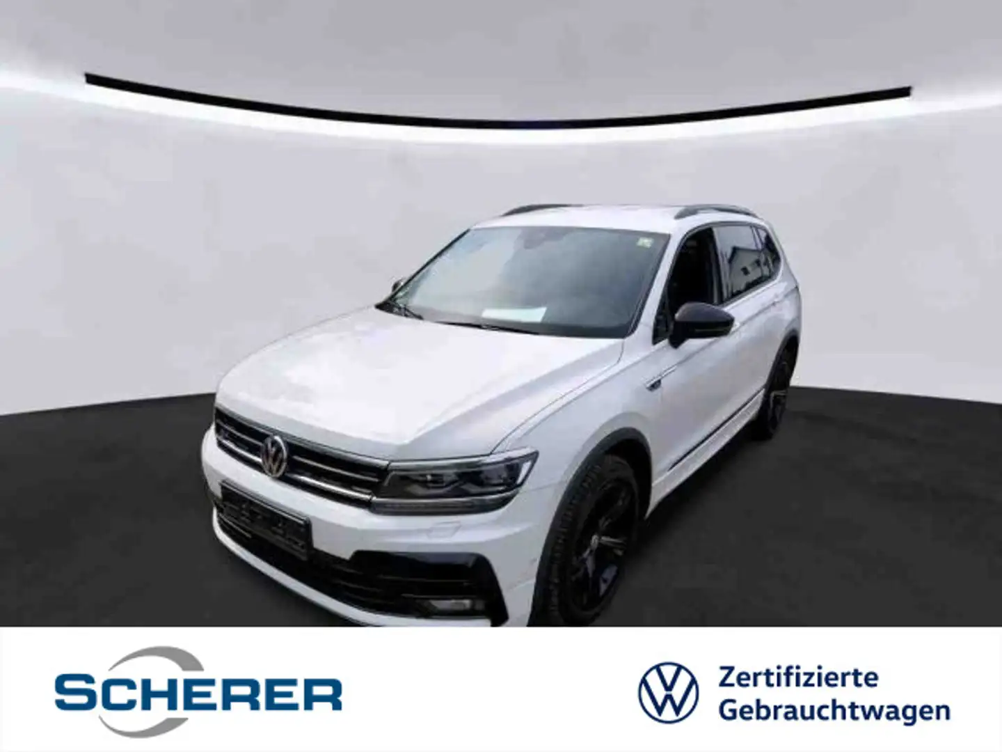 Volkswagen Tiguan Allspace Highline 2.0 TDI DSG AHK 360°KAM Weiß - 1
