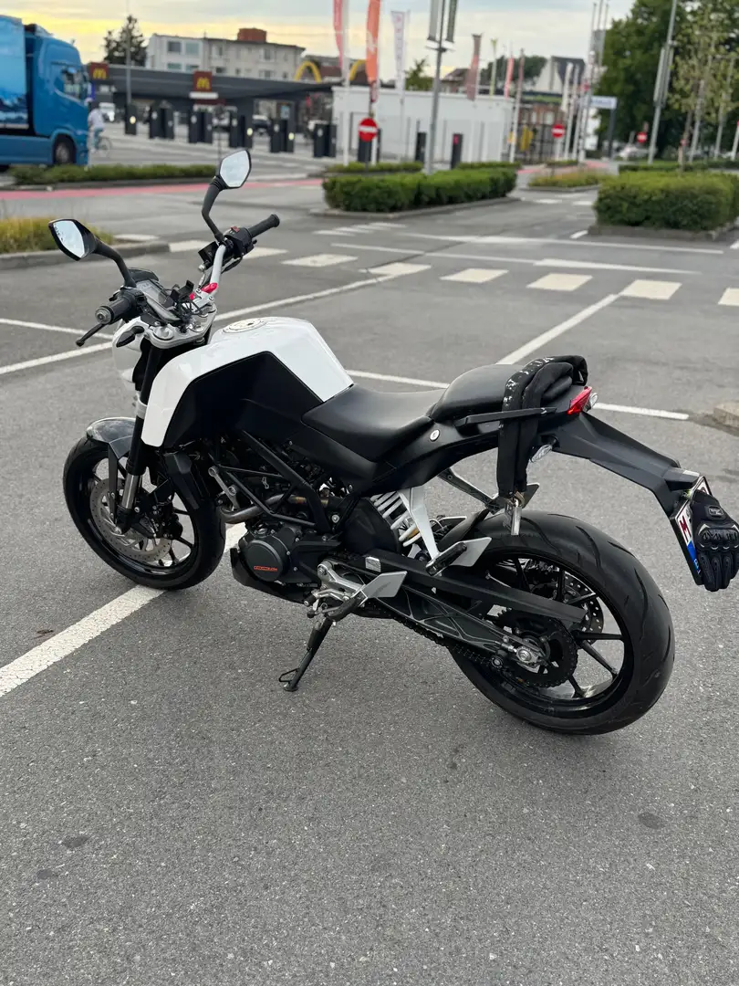 KTM 200 Duke D.2.2. B.1 Blanc - 2