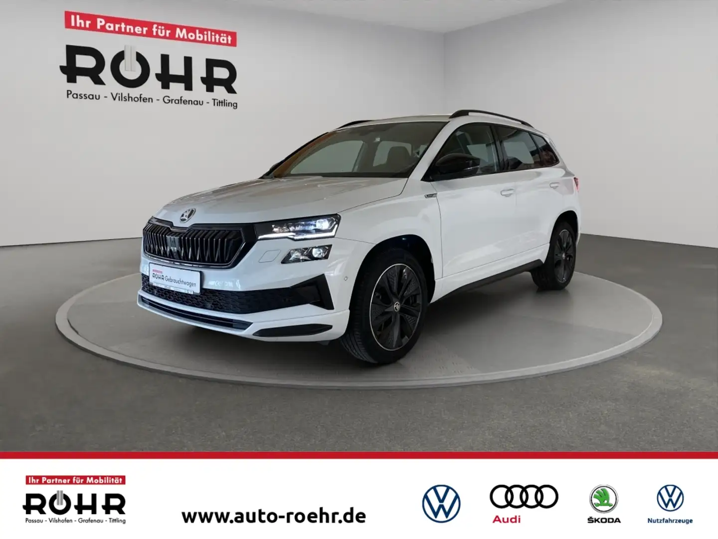 Skoda Karoq Sportline 1.5 TSI (Garantie 02/2028.Navi.LaneAssis Blanco - 1