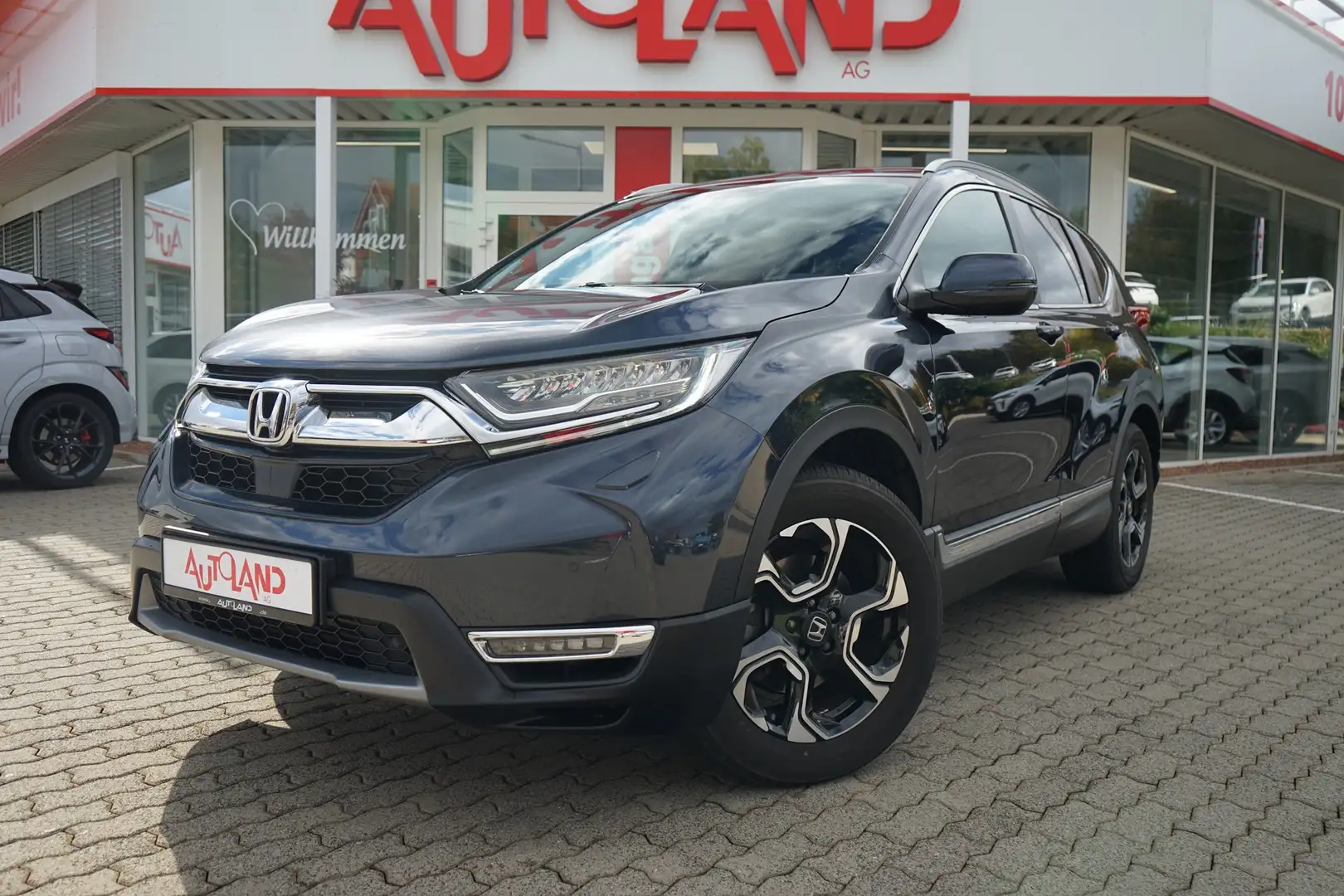 Honda CR-V 1.5 T 4WD Elegance LED Navi Kamera AHK PDC Blau - 2