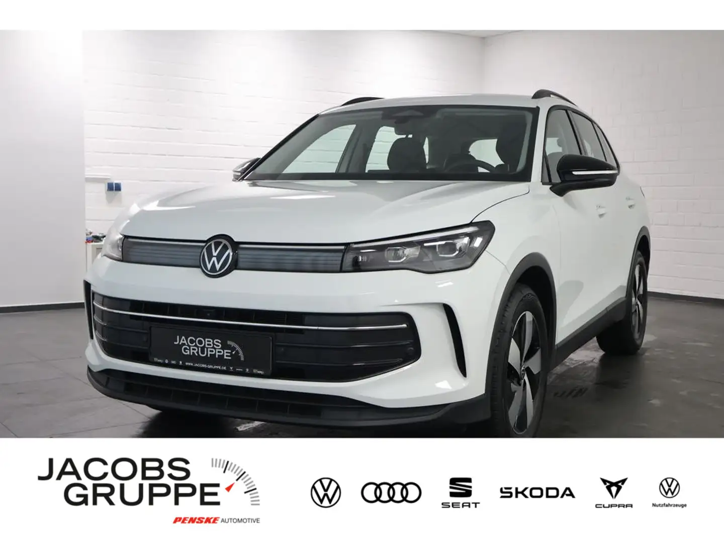 Volkswagen Tiguan 2.0 TDI Goal DSG,Navi,LED,AHK Weiß - 2