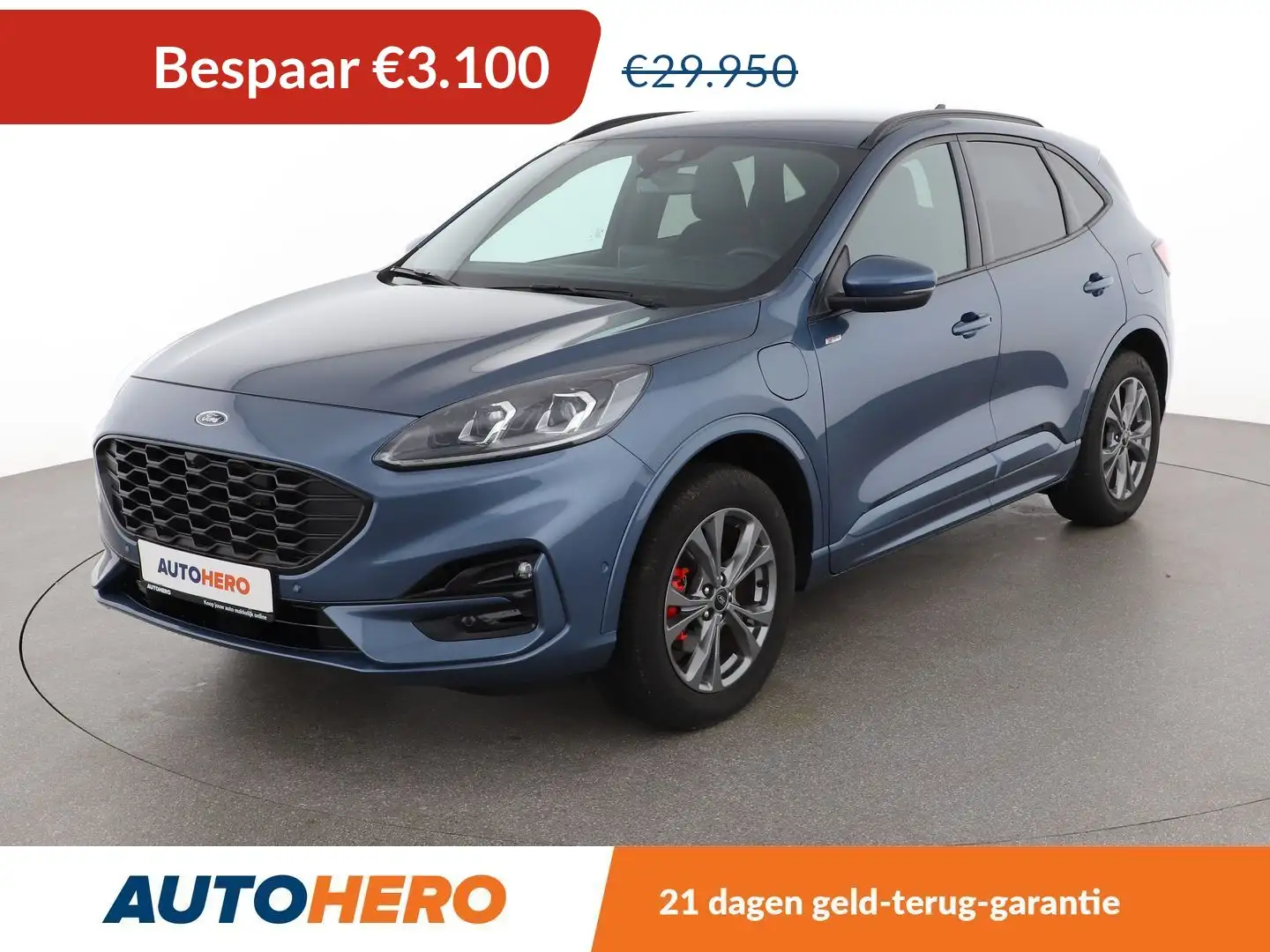 Ford Kuga 2.5 Plug-in Hybrid ST-Line X Modrá - 1