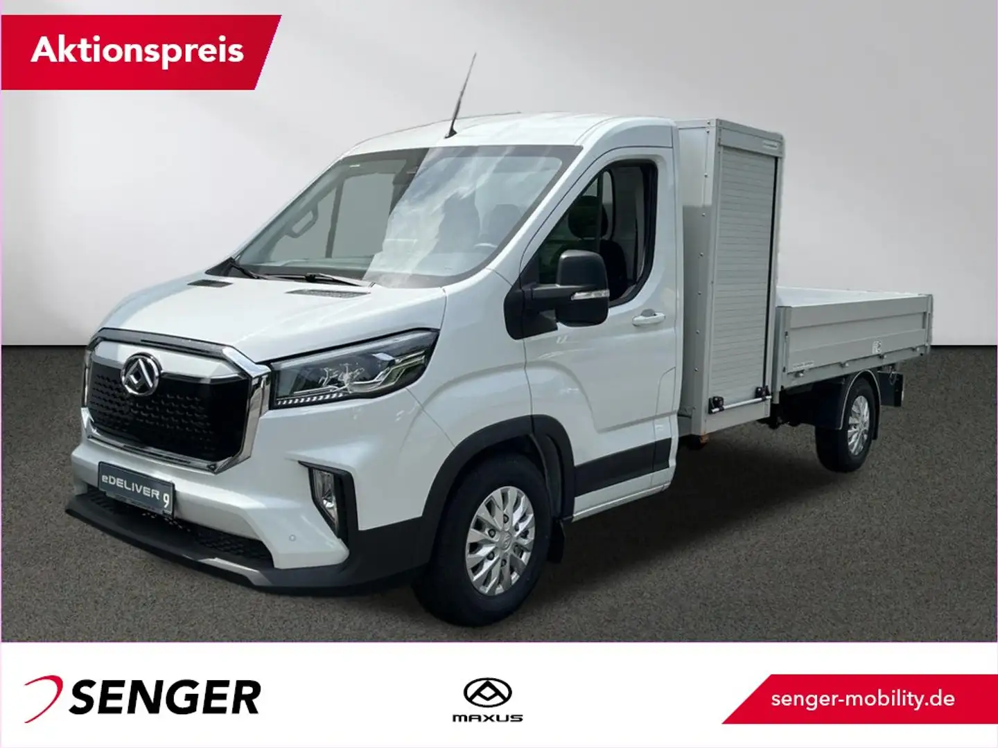 Maxus Deliver 9 eDeliver9 Drei-Seiten-Kipper EK L4 65kWh Klima Белый - 1
