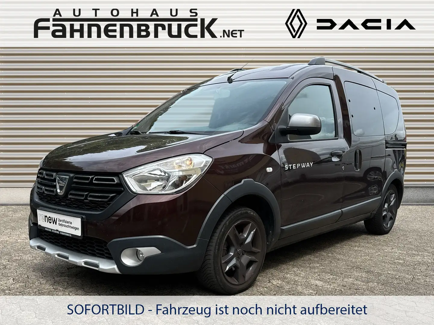 Dacia Dokker Stepway Celebration 1.2 TCe 115 PDC+RFK Braun - 1