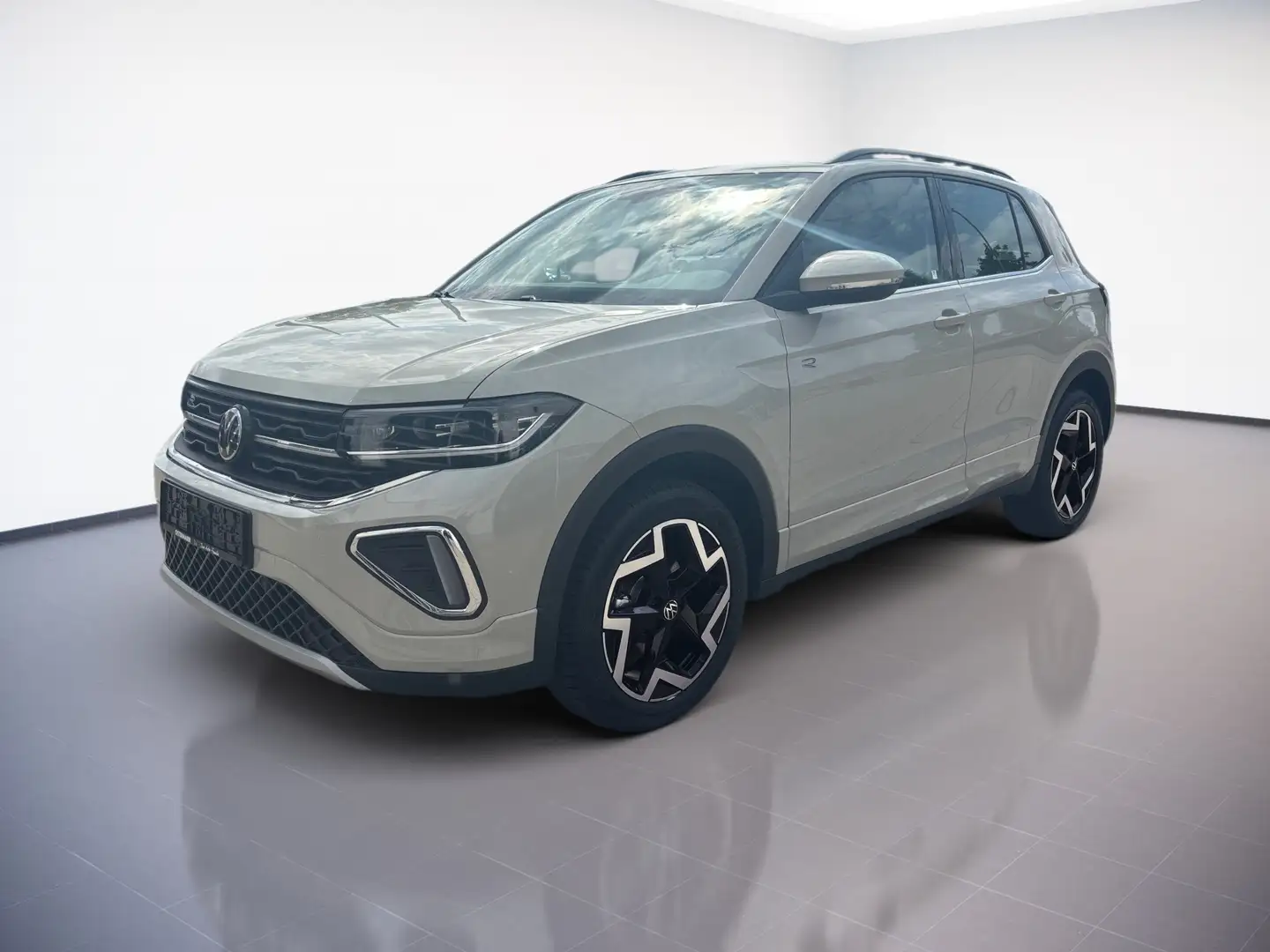 Volkswagen T-Cross R-Line 1.0TSI 116PS DSG 5J-GARANTIE,KLIMA,NAVI,KAM Grau - 2
