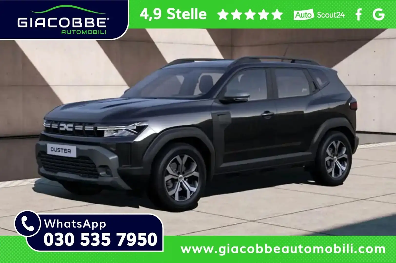 Dacia Duster Expression TCE 100CV GPL 🔥ULTIMI IN STOCK🔥 Nero - 1