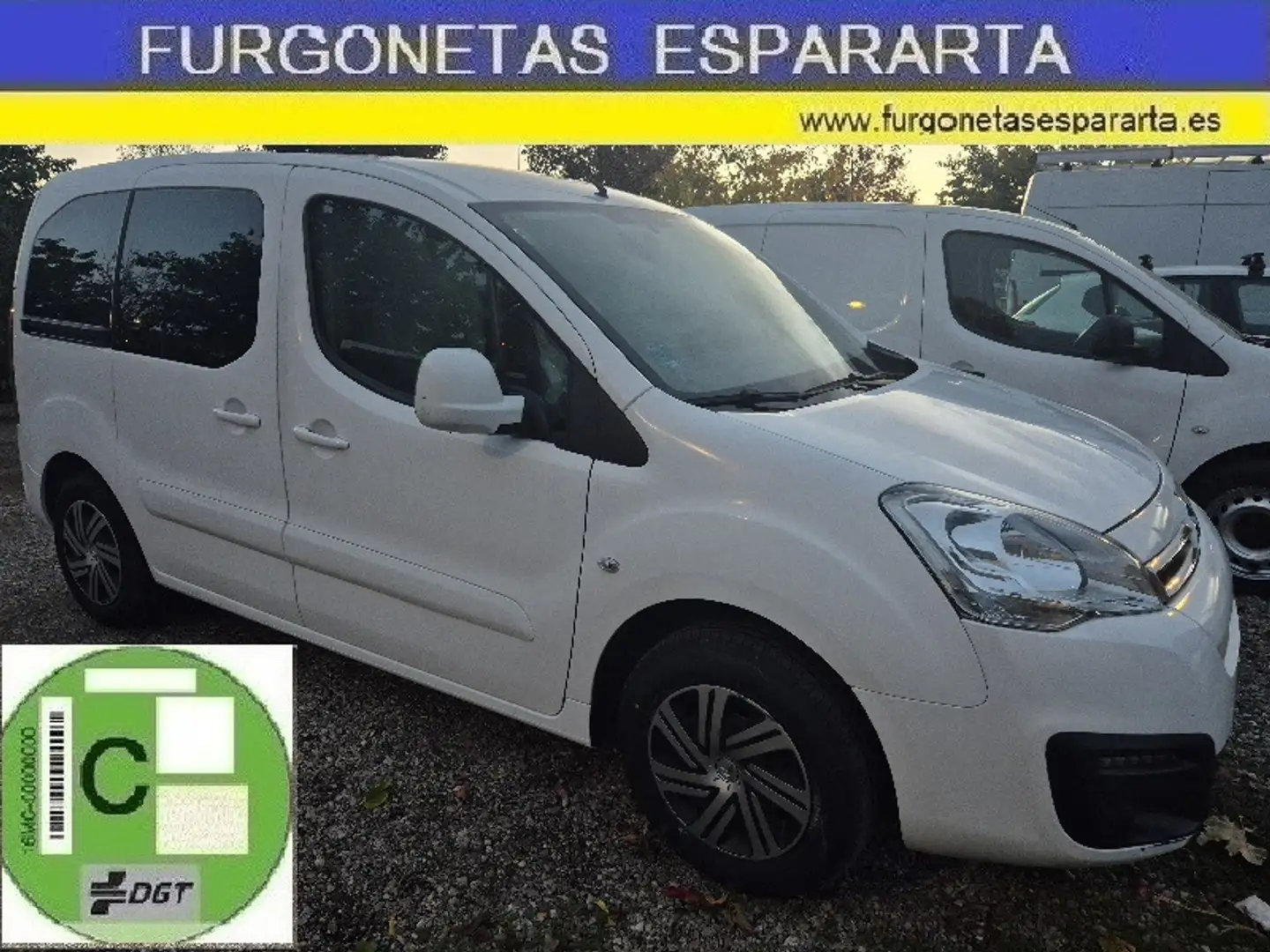 Citroen Berlingo Multispace 1.6BlueHDi Live 75 Wit - 1