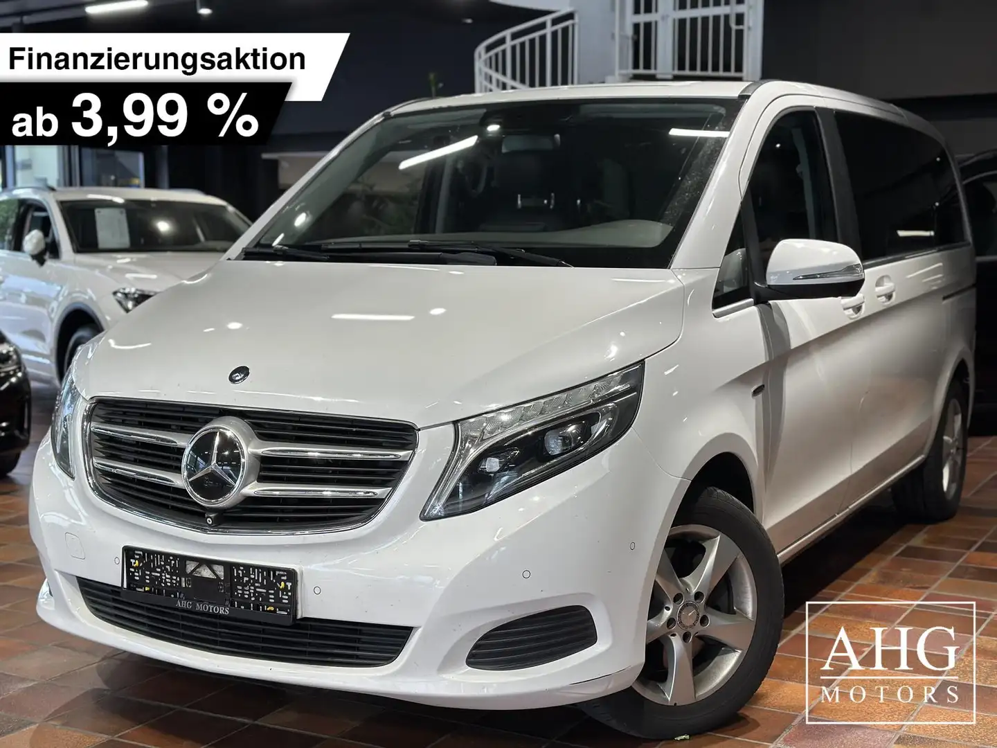 Mercedes-Benz V 250 4MATIC KOMPAKT AVANTGARDE DISTRONIC 7-SITZE 2X E-T Weiß - 1