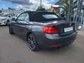 BMW 218 i Cabrio SportLine Leder Navi RFK Tempo PDC Gris - thumbnail 4
