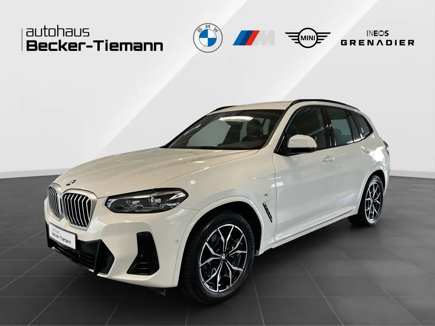 BMW X3 xDrive20d M SPORT / AHK/ Standheizung/ Lenkradheiz Weiß - 1