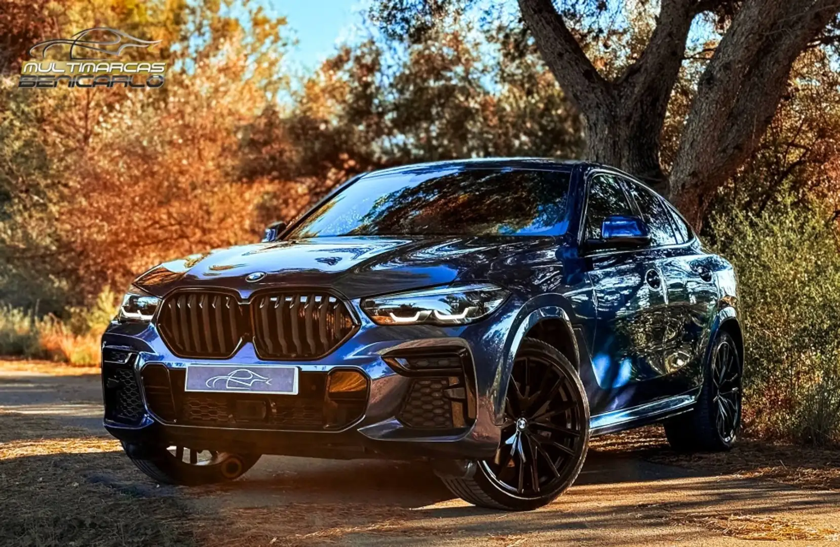 BMW X6 xDrive 40iA Azul - 1