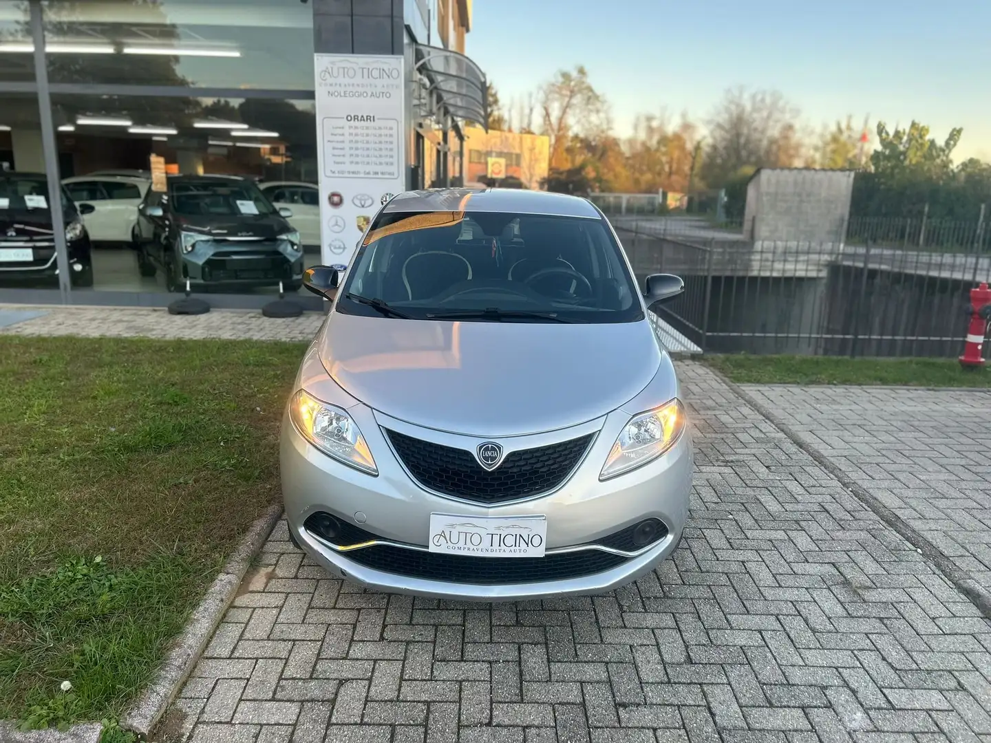 Lancia Ypsilon Ypsilon III 2015 1.2 Platinum 69cv Argento - 2
