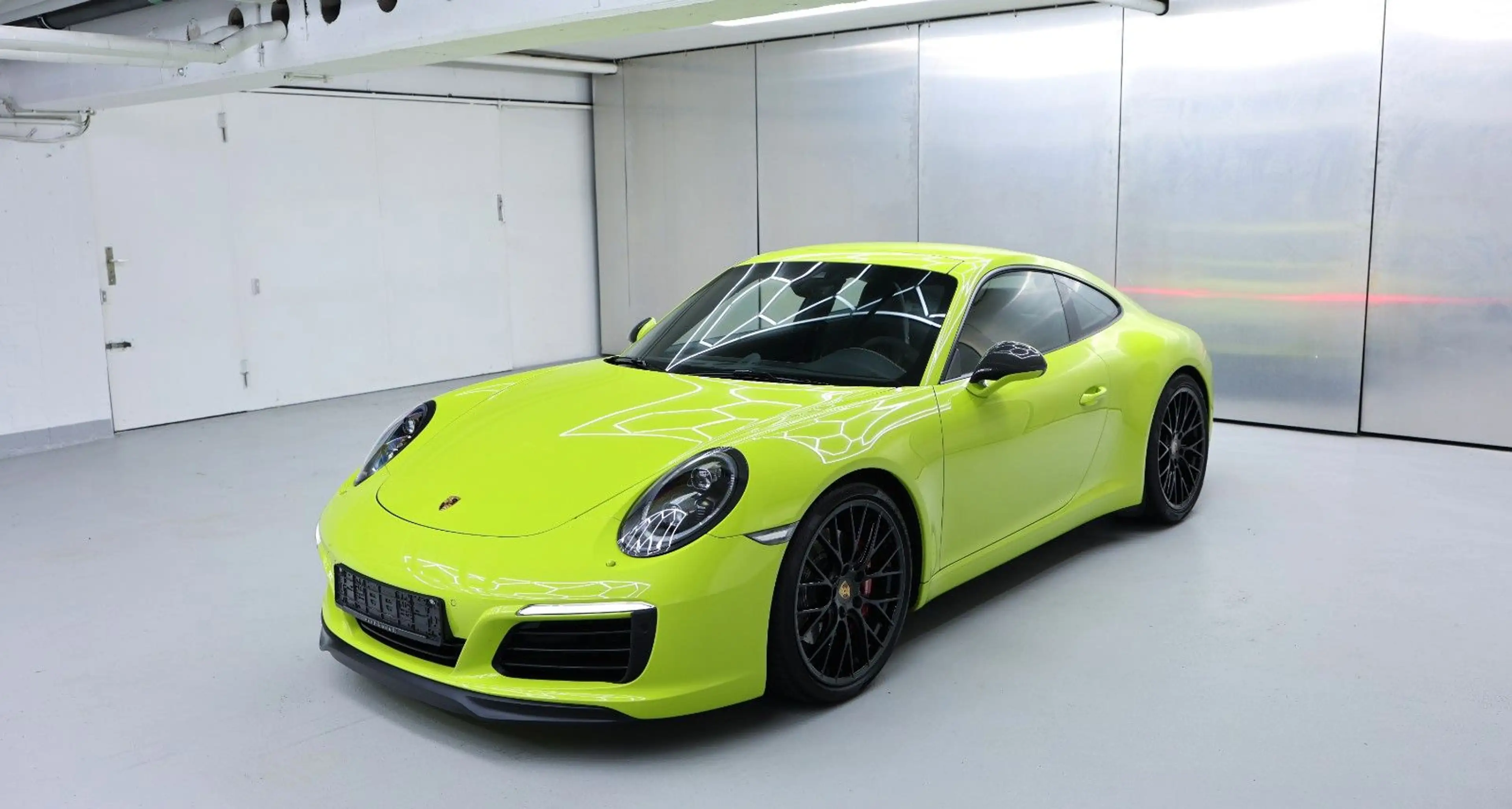 Porsche 991 Carrera S PTS Lichtgrün Lift Vollausstattung — photo 7