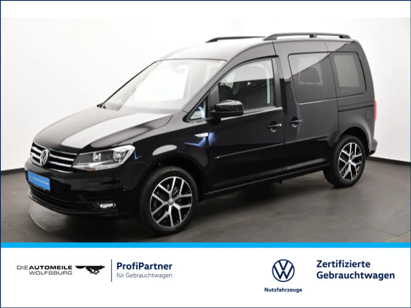 Volkswagen Caddy 1.4 TSI Comfortline BMT Navi/PDC/Sitzheizu Schwarz - 1