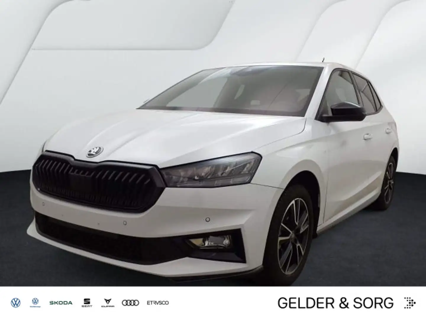 Skoda Fabia Monte Carlo 1.0 TSI LED*RFK*SmartLink*Temp Weiß - 1