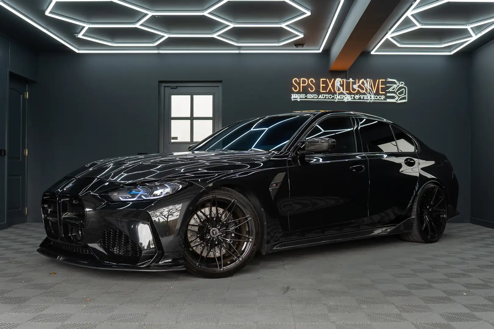 BMW M3 3-serie xDrive Competition HuD / Laser / Carbon / Negru - 1