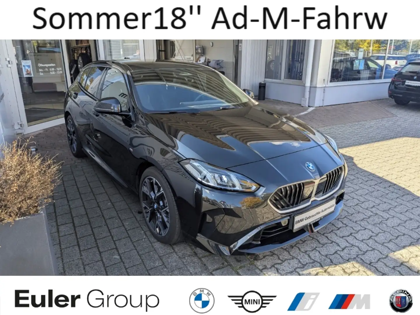 BMW 120 M-Sport Sommer18'' Ad-M-Fahrw DA+ AG P Apple CarPl Schwarz - 1