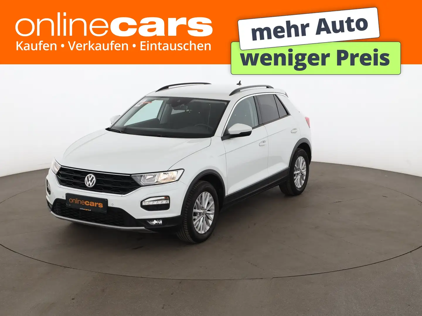 Volkswagen T-Roc 1.0 TSI Style RADAR NAVI SITZHZG ASSIST PDC Weiß - 1