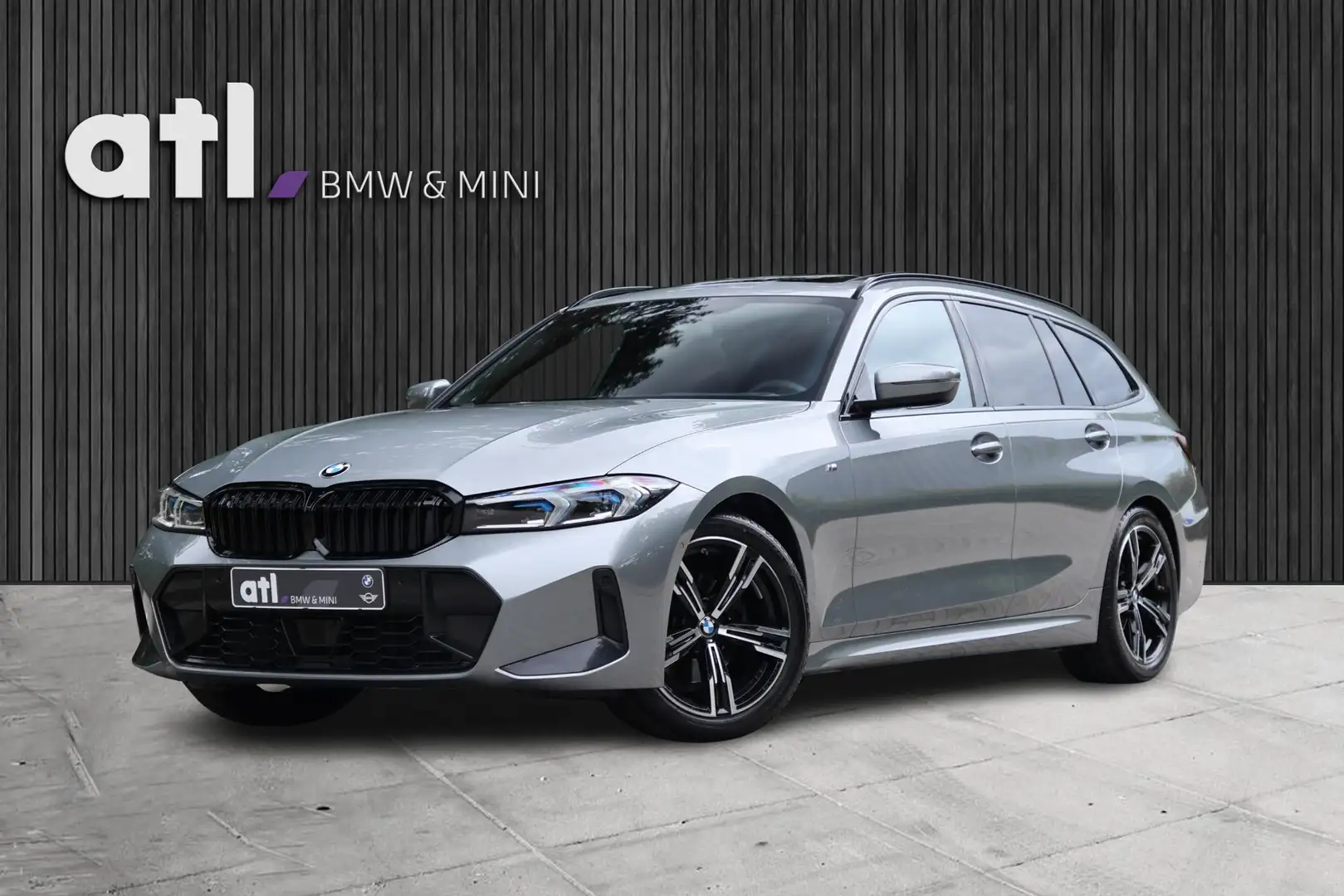 BMW 320 3-serie Touring 320i M-sport pakket, Pano, Elek st Grigio - 1