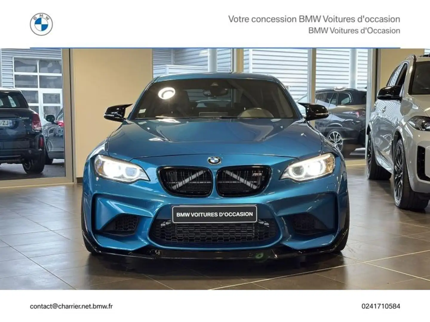 BMW M2 M2 370ch M DKG Bleu - 2