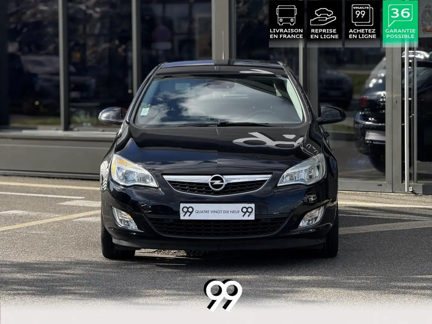 Opel Astra 1.7 CDTI FAP - 125 J BERLINE Cosmo PHASE 1 REPRISE Černá - 2