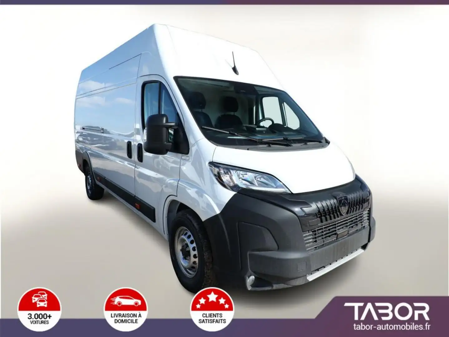 Peugeot Boxer 435 2.2 BHDi 140 L4H3 270° Cam BT Blanc - 1