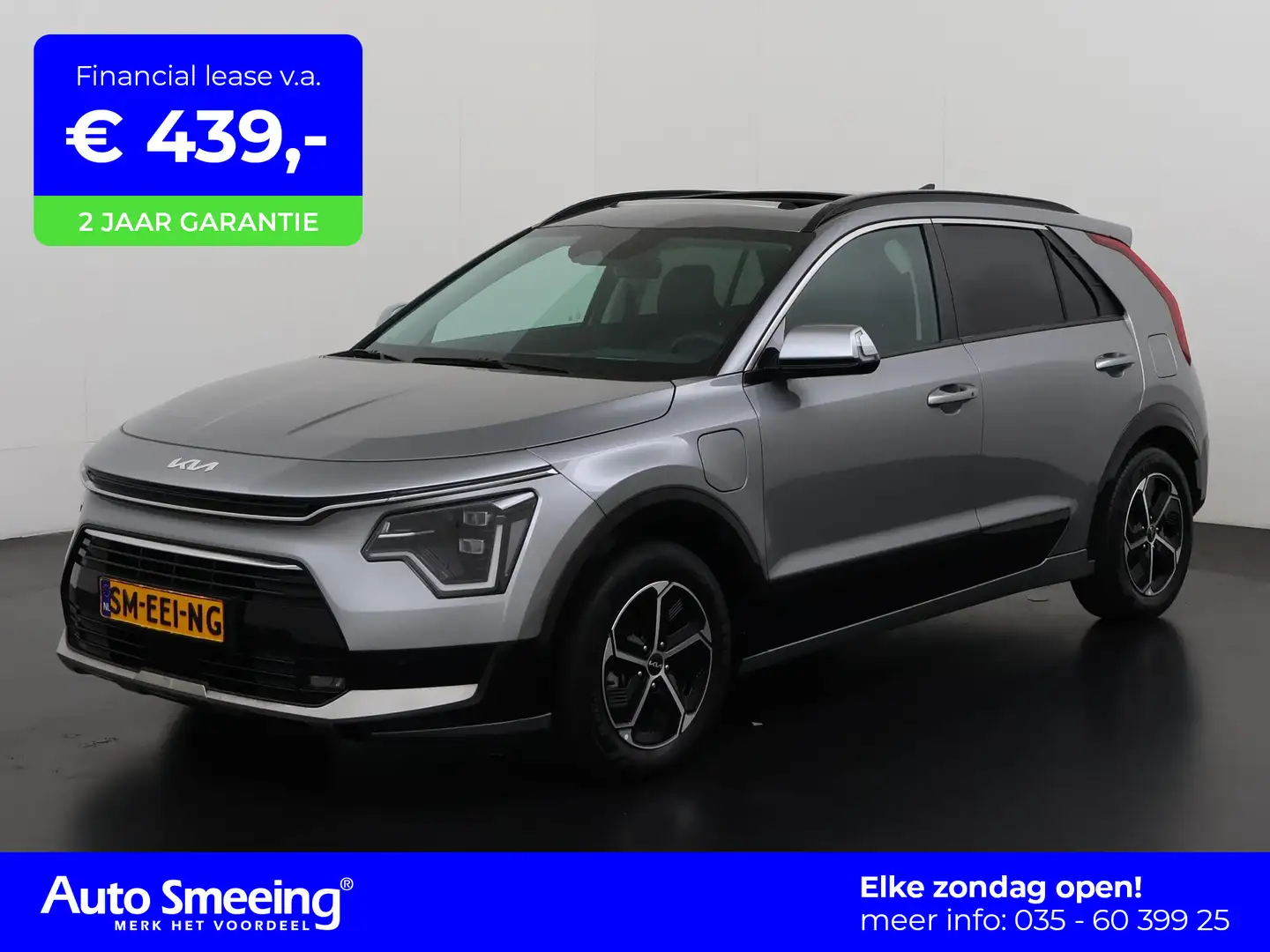 Kia Niro 1.6 GDi PHEV DynamicPlusLine | Schuifdak | Camera Grijs - 1
