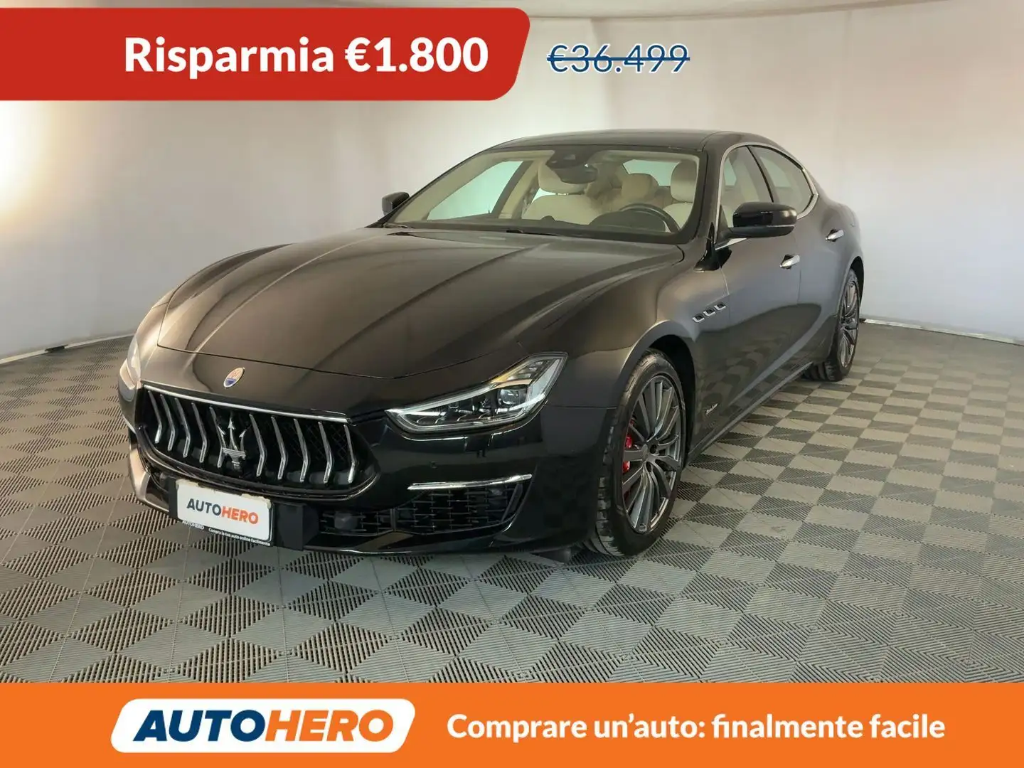 Maserati Ghibli 3.0 V6 Diesel Gran Lusso Negro - 1