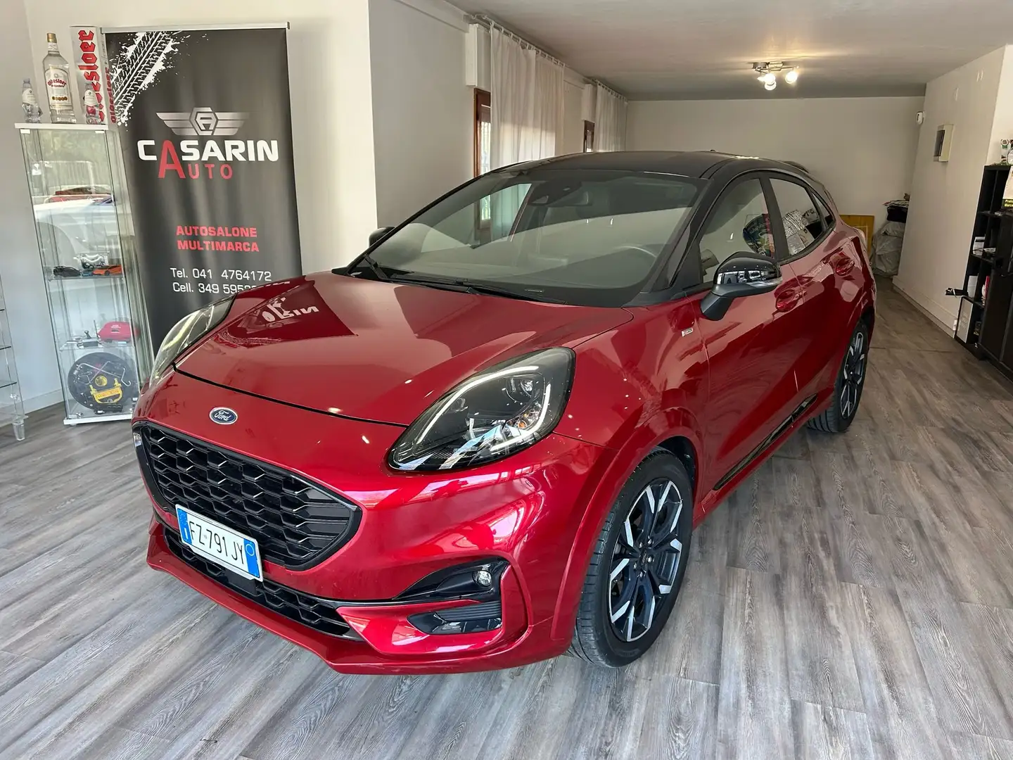 Ford Puma Puma 1.0 ecoboost h ST-Line X s Rood - 1
