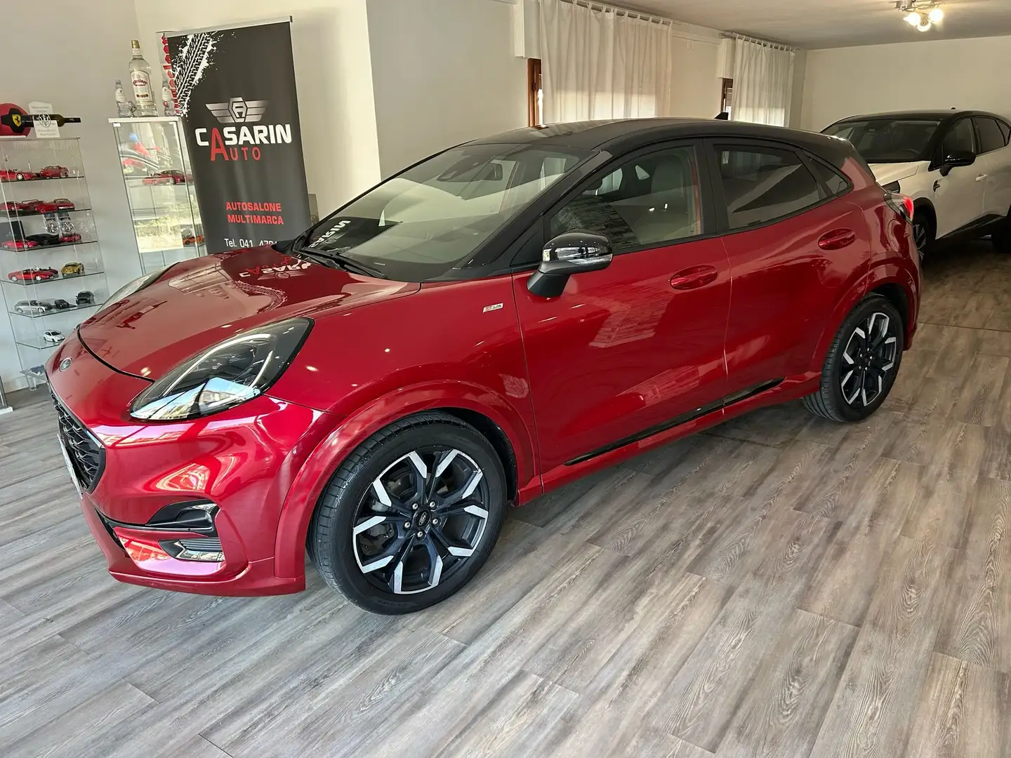 Ford Puma Puma 1.0 ecoboost h ST-Line X s Rood - 2