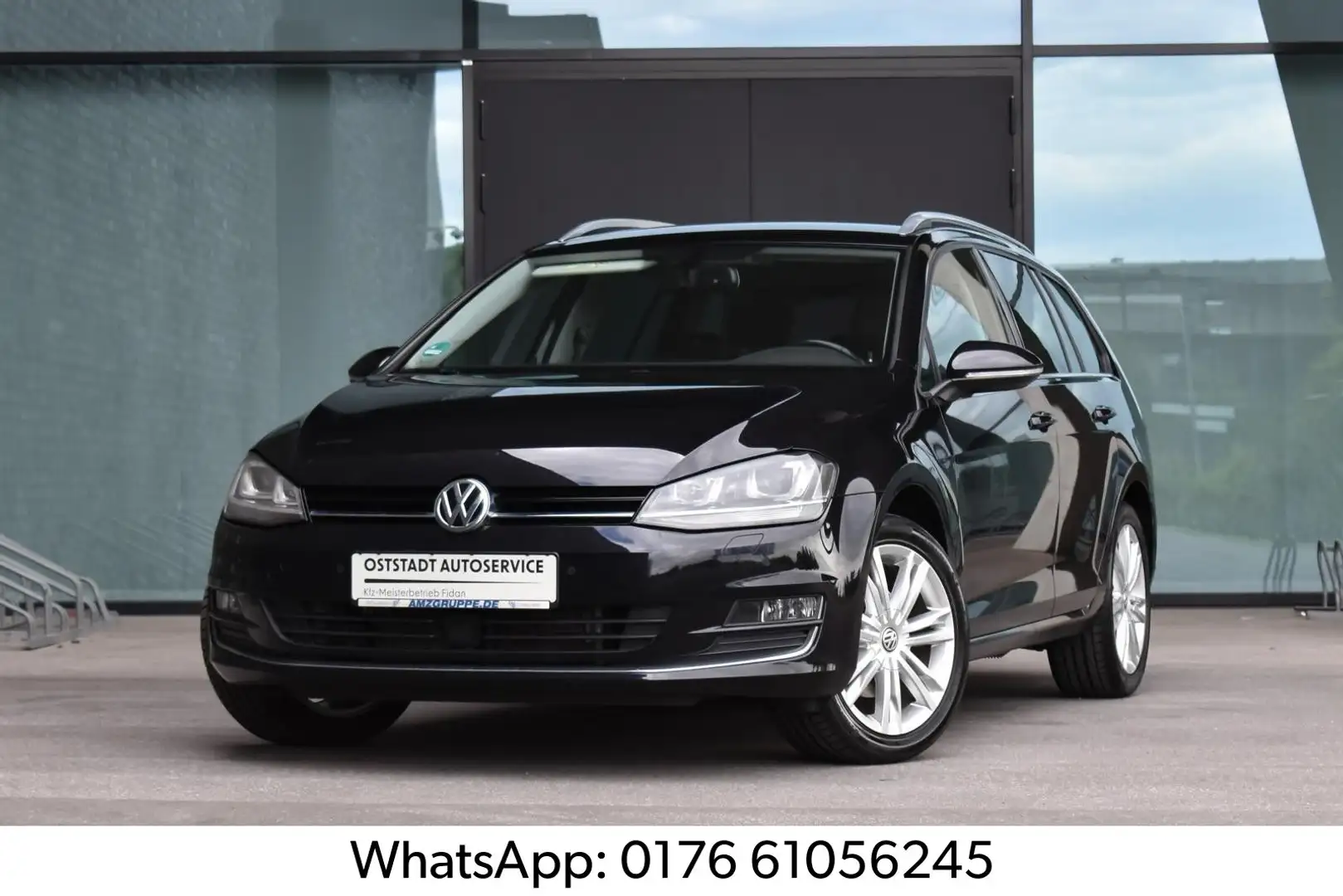 Volkswagen Golf VII Highline 2.0TDI*NAVI*ACC*KAMERA*MASSAGE Schwarz - 1