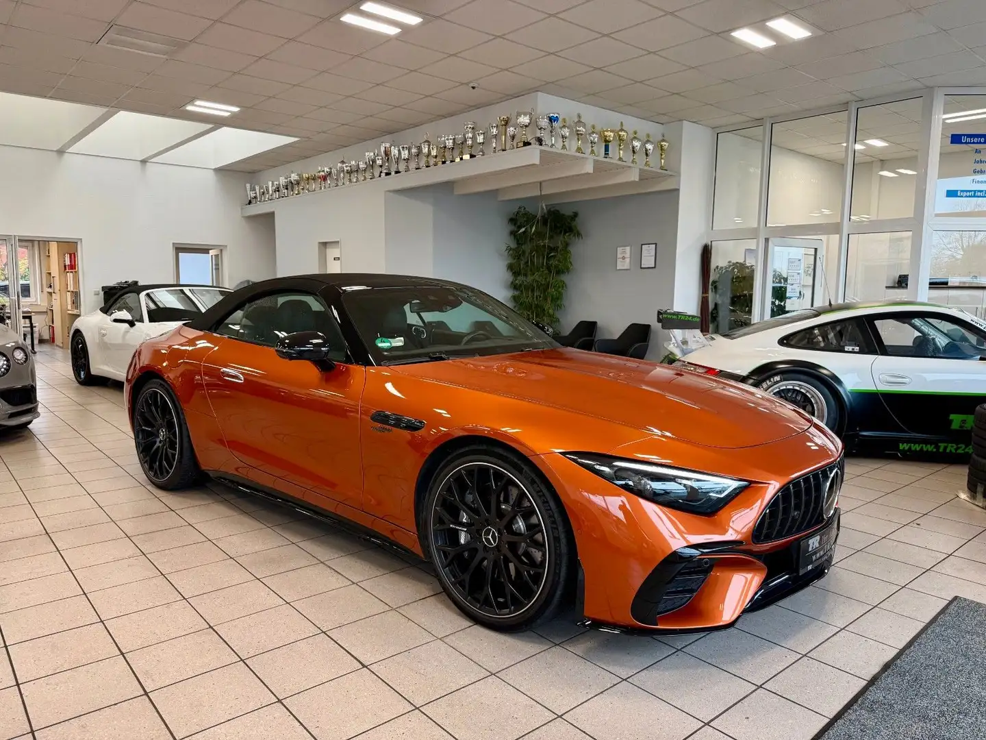 Mercedes-Benz SL 43 AMG AeroPaket/Distronic/V8-Style/Premium Orange - 2