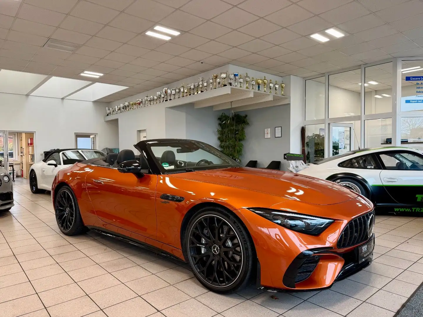 Mercedes-Benz SL 43 AMG AeroPaket/Distronic/V8-Style/Premium Orange - 1
